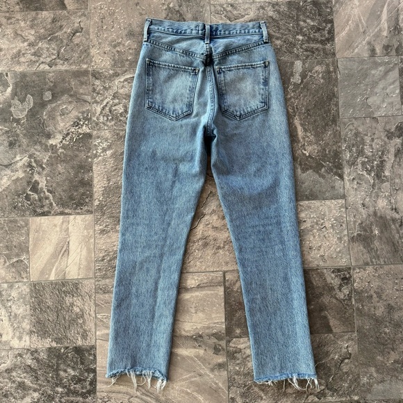 AGOLDE Riley High Rise Crop Size 24 Color Zypher - Picture 2 of 6